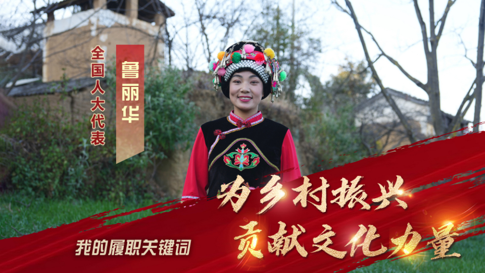 我的履職關鍵詞丨全國人大代表魯麗華：為鄉村振興貢獻文化力量