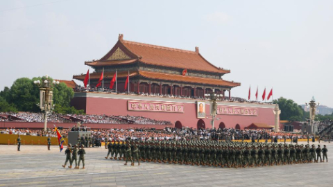 問鼎蒼穹攬星河——走進軍事航天部隊方隊