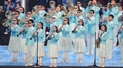 在冬殘奧會開幕式上，她見證盲童管樂團“最絢爛的綻放”