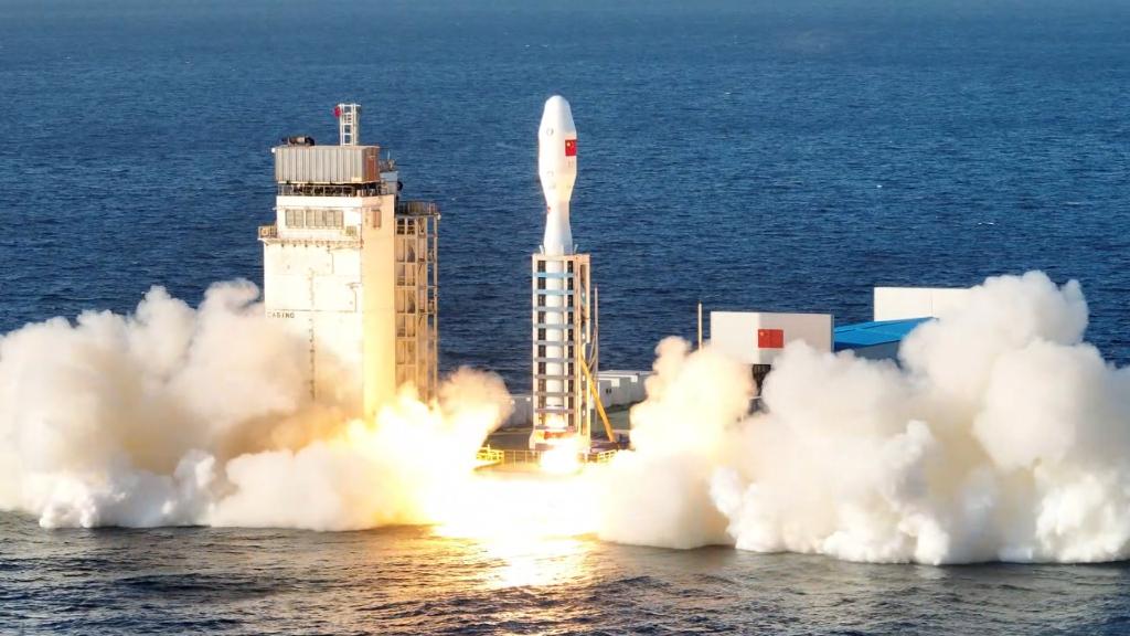 “一箭十四星”！捷龍三號運載火箭首飛成功