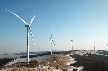 黑龍江單機容量最大風電機組運行、建設“兩頭熱”