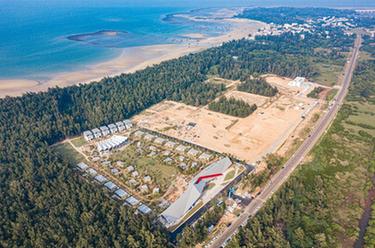 海南環島旅游公路部分示范驛站即將落成