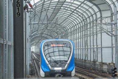 重慶市域鐵路江跳線與軌道交通5號線正式貫通