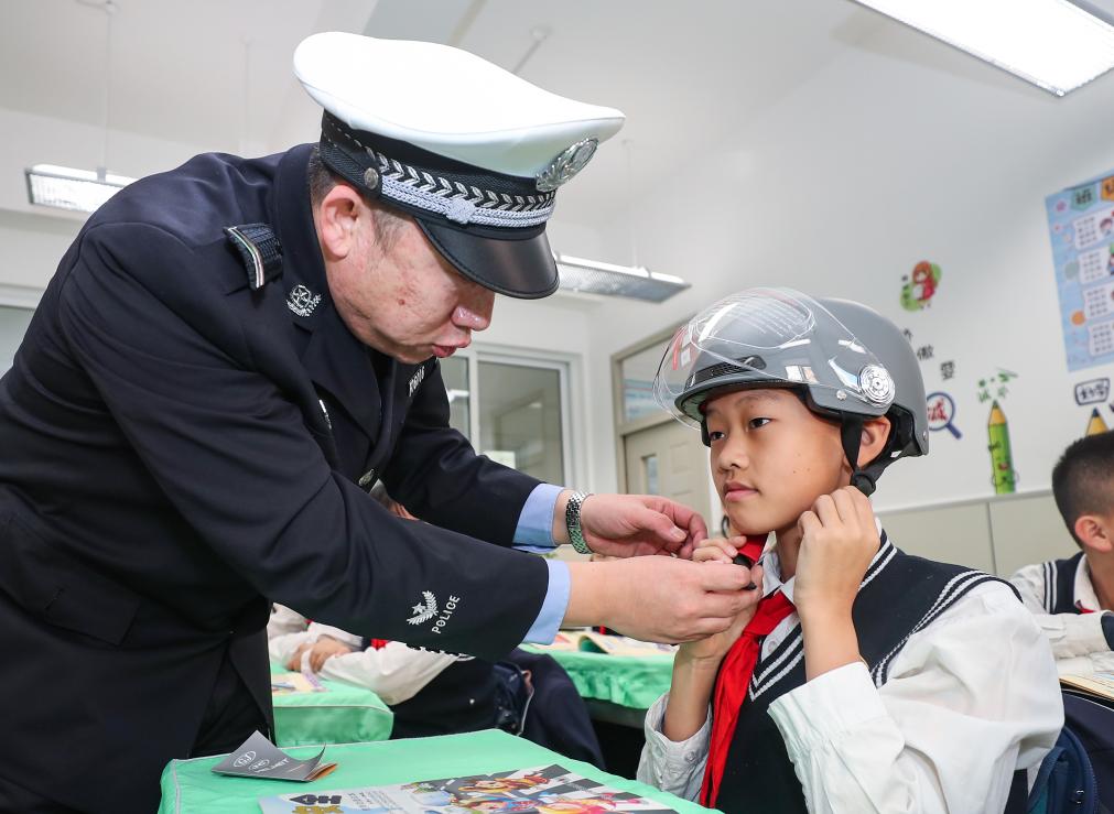 遼寧沈陽：交通安全教育進校園