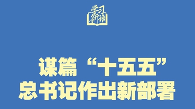 學習新語丨謀篇“十五五”，總書記作出新部署