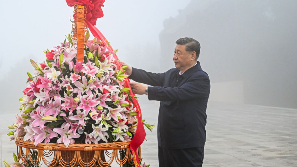 鏡觀·領航丨深情致敬英雄 擎舉民族精神