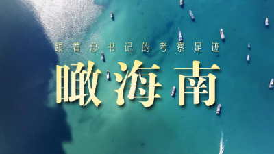 跟著總書記的考察足跡丨瞰海南