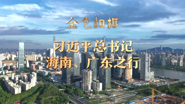 金色相框丨習近平總書記海南、廣東之行