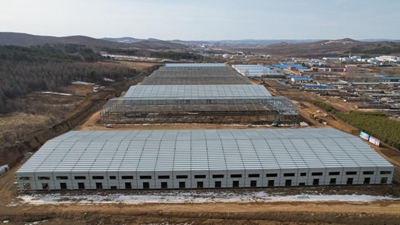 這里天氣乍暖還寒，生產建設卻已熱火朝天