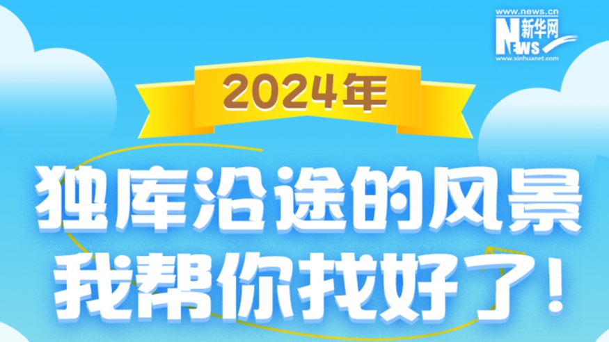 獨庫沿途的風景，我幫你找好了！