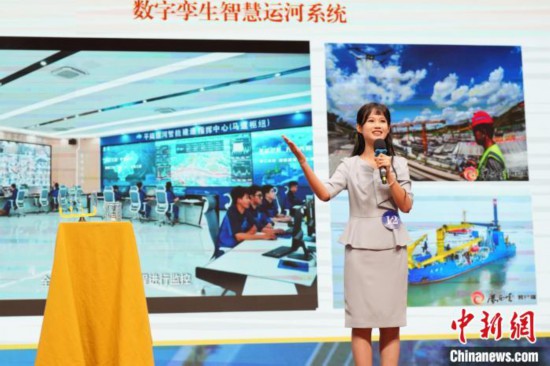 圖為比賽現場。廣西圖書館供圖