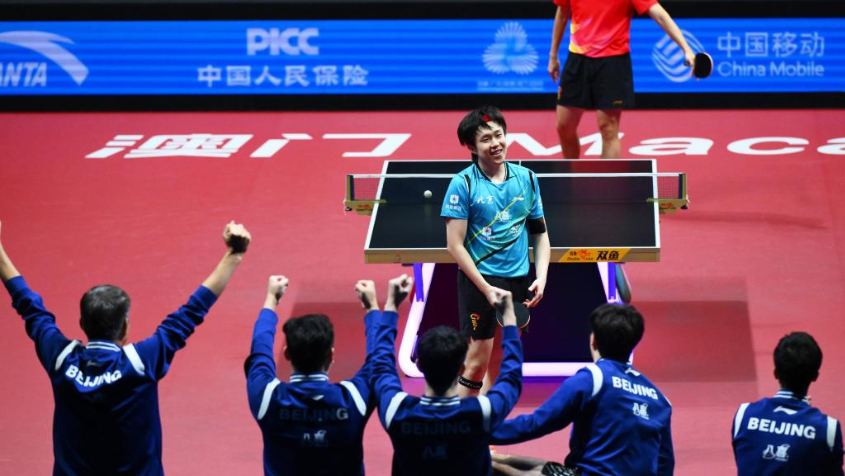 32年終圓夢 北京隊戰勝上海隊奪得乒乓球男團冠軍