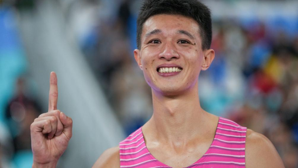 全運會丨田徑——男子三級跳遠決賽：吳瑞庭奪冠