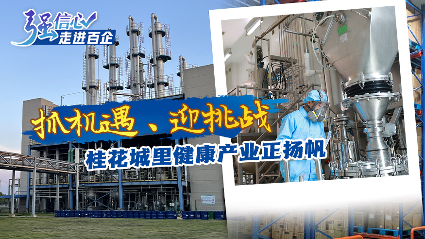 抓機遇、迎挑戰 桂花城里健康產業正揚帆