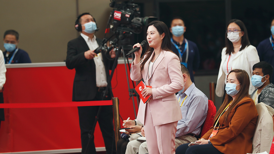 人民日報、人民網記者提問