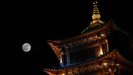 月亮很忙！牽手眾星演繹“星月同框”的浪漫！