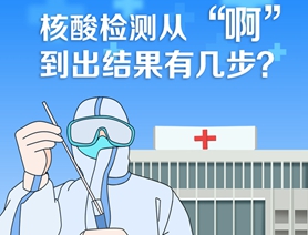 核酸檢測從“啊”到出結果有幾步？