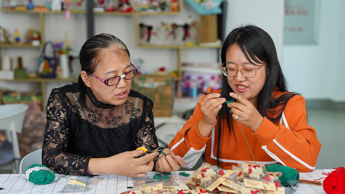 “她”力量丨巧手編織幸福生活