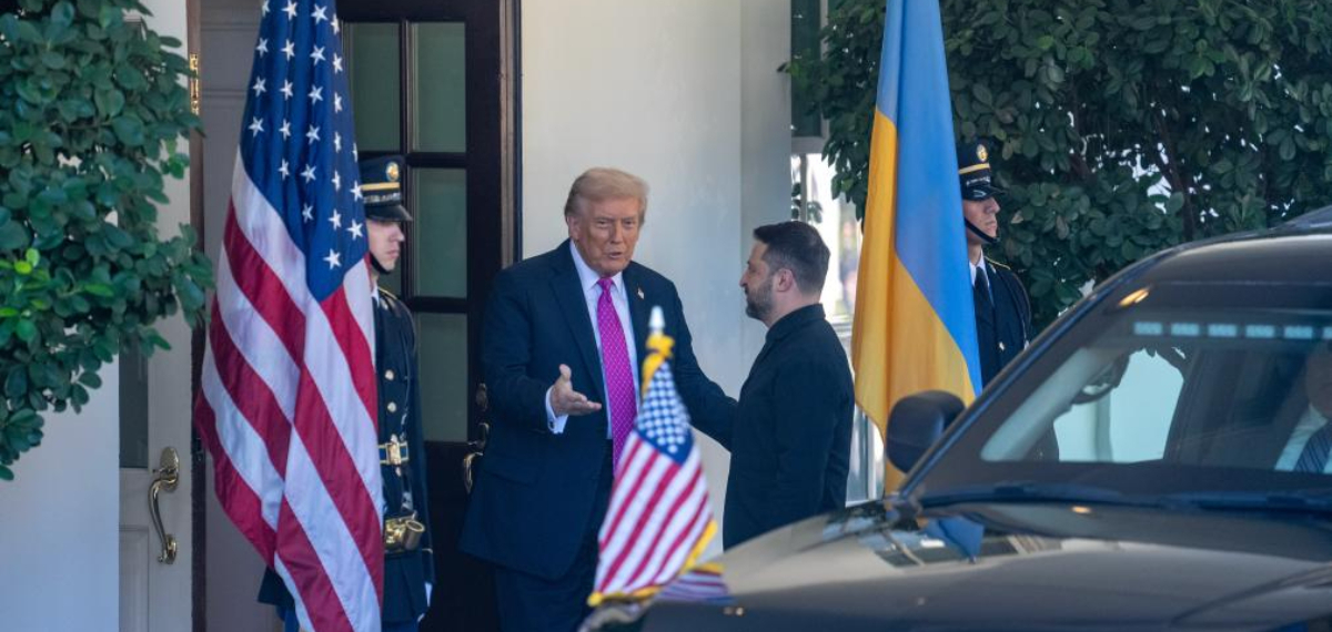 特朗普與澤連斯基舉行會談