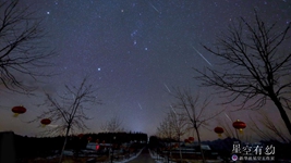 雙子座流星雨14日極大，送上一場“夜空禮花”