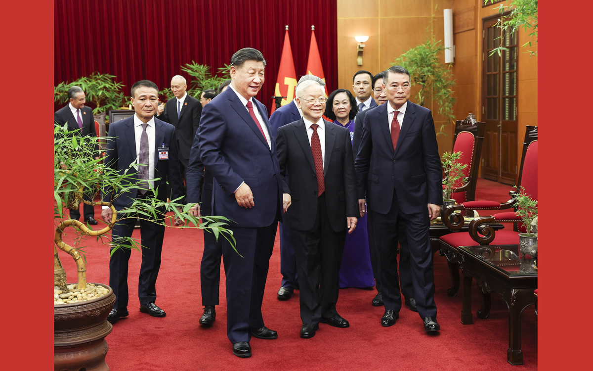 高清大圖｜如約而至！中越兩黨總書記實現第三輪互訪